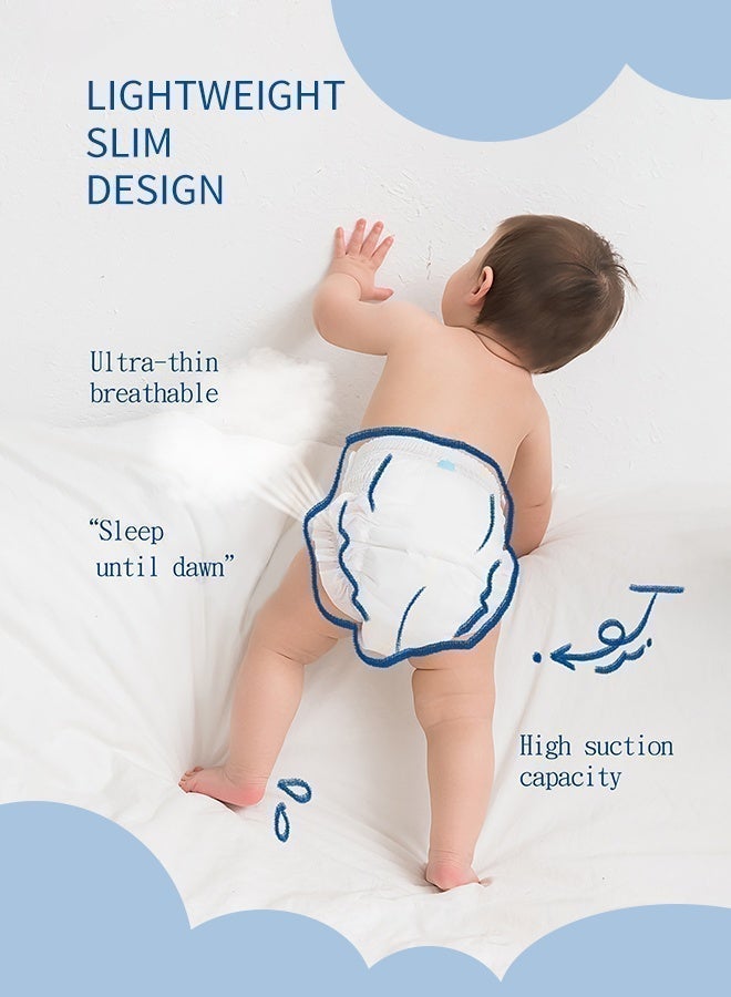 أنت حفاضات يولي للأطفال الرضع، مقاس XXXXXL (21+ كجم)، تمنع طفح الحفاضات بفعالية، 32 حفاضة - Image 3